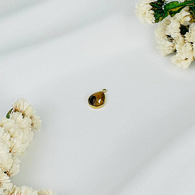 Подвеска с камнем Тигровый глаз (1 шт), Артикул: 116664 - изображение товара №2