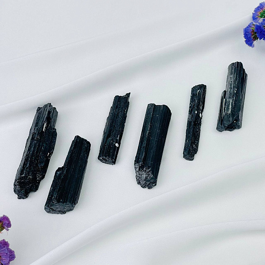 Кристалл необработанного черного Турмалина (Шерл), Артикул: 068730 - изображение товара №1