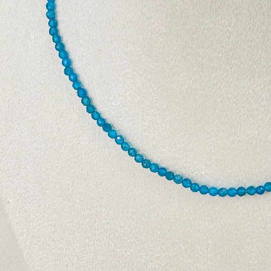 Колье из Апатита (градиент), Артикул: 114763 - изображение товара №2