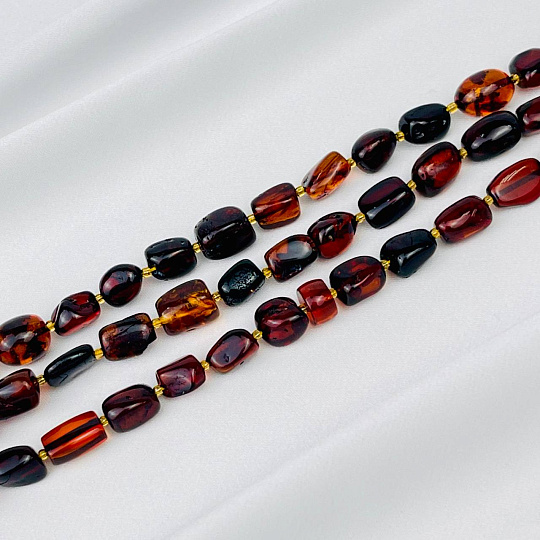 Бусины для украшений из Янтаря, Артикул: 116034 - изображение товара №1