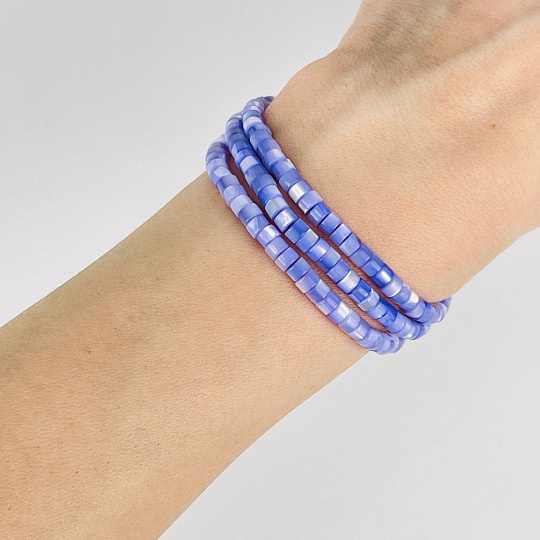 Бусины для украшений из Перламутра (155 бусин), Артикул: 117792 - изображение товара №2