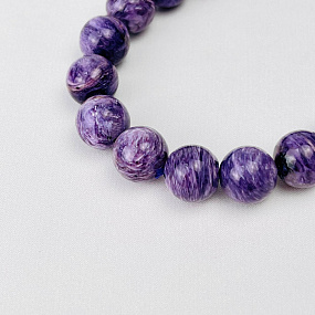 Браслет из Чароита, Артикул: 115896 - изображение товара №2