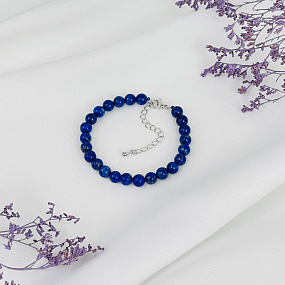 Браслет из Лазурита, Артикул: 079266 - изображение товара №1