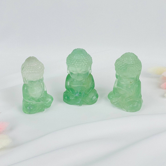 Фигурка Будда из Флюорита, Артикул: 117438 - изображение товара №1