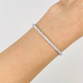 Браслет из Голубого агата