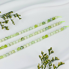 Бусины для украшений из Офикальцита (44 бусины), Артикул: 117784 - изображение товара №1