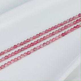 Бусины для украшений из мадагаскаоского Розового кварца, Артикул: 084867 - изображение товара №1