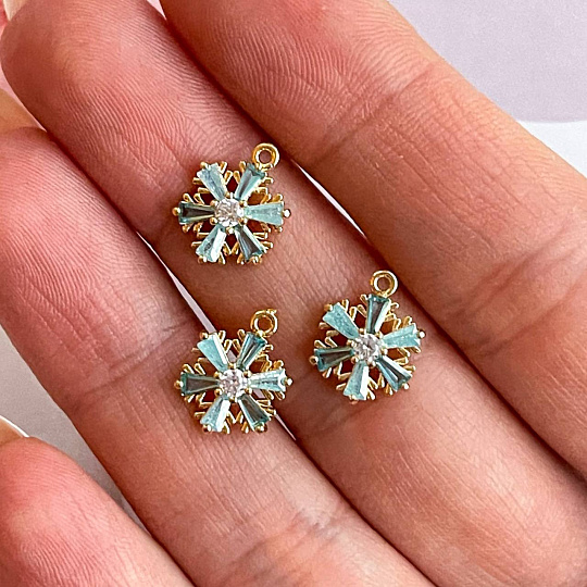 Подвеска "Снежинка" (3 шт), Артикул: 096783 - изображение товара №2