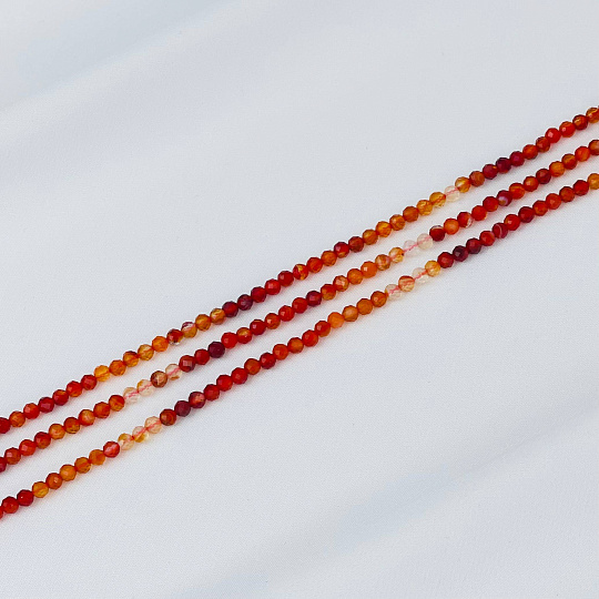 Бусины для украшений из Сердолика, Артикул: 117018 - изображение товара №3