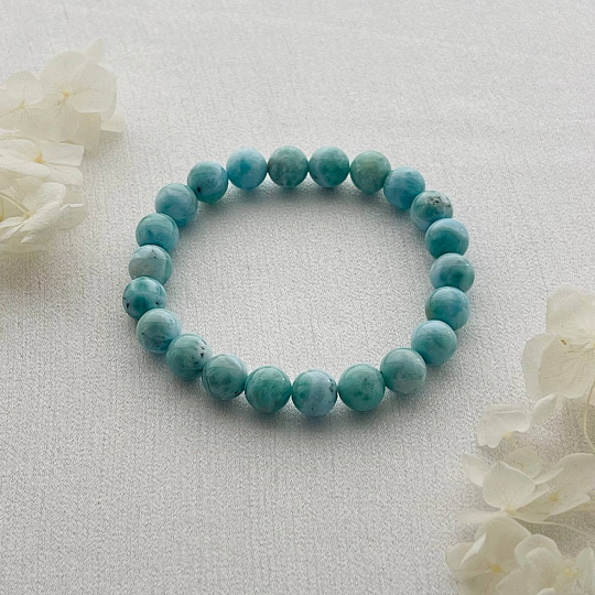 Браслет из Ларимара, Артикул: 099914 - изображение товара №2