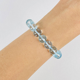 Браслет из голубого Топаза