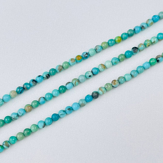 Бусины для украшений из Бирюзы, Артикул: 092058 - изображение товара №1