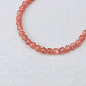 Браслет из Родохрозита, Артикул: 082442 - изображение товара №4