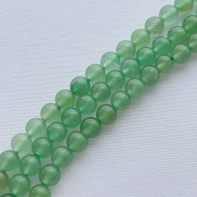 Бусины для украшений из зеленого Кварца