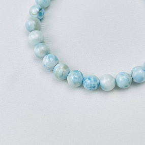 Браслет из Ларимара, Артикул: 082428 - изображение товара №3