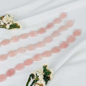 Бусины для украшений из Розового кварца