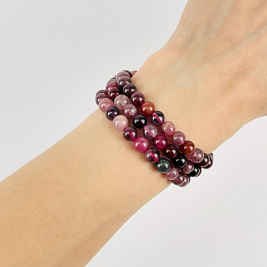 Бусины для украшений из Шпинели микс (65 бусин), Артикул: 116936 - изображение товара №2