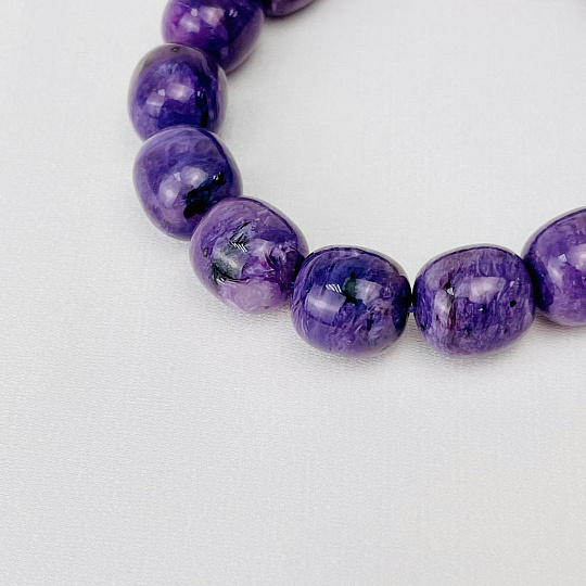 Браслет из Чароита, Артикул: 115855 - изображение товара №3