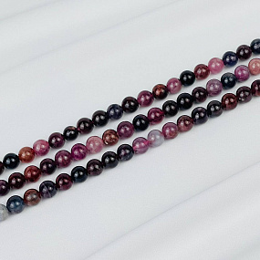 Бусины для украшений из Шпинели микс (46 бусин), Артикул: 116434 - изображение товара №3