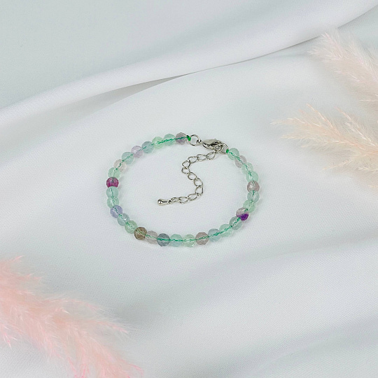 Браслет из Флюорита огранка, Артикул: 092955 - изображение товара №2