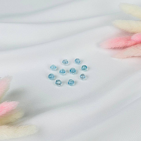 Бусины для украшений из Аквамарина (5 шт), Артикул: 086187 - изображение товара №1