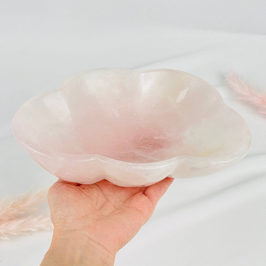 Чаша из мадагаскарского Розового кварца, Артикул: 117732 - изображение товара №3