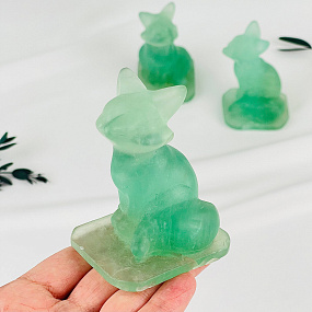 Фигурка Лиса из Флюорита, Артикул: 117435 - изображение товара №3