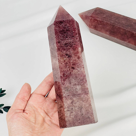 Кристалл из Клубничного кварца, Артикул: 117069 - изображение товара №1