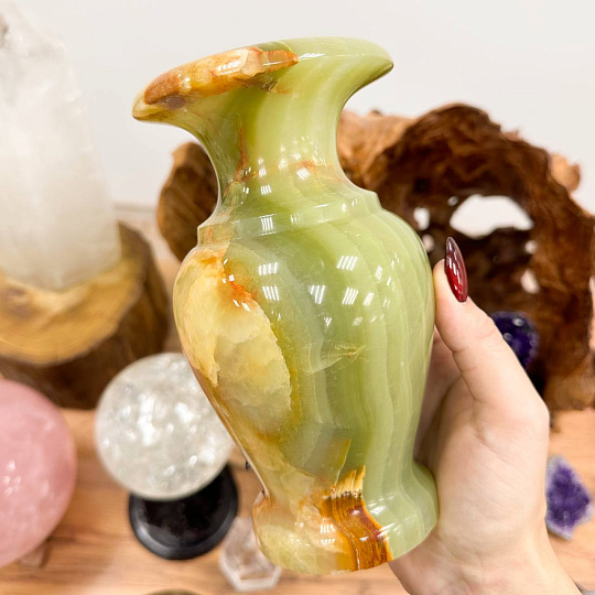 Ваза из Оникса, Артикул: 117036 - изображение товара №4