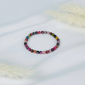 Браслет из Турмалина микс, Артикул: 090605 - изображение товара №1