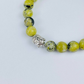 Браслет (Будда) из Офикальцита, Артикул: 117962 - изображение товара №3