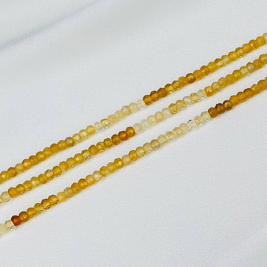 Бусины для украшений из Цитрина, Артикул: 098941 - изображение товара №1