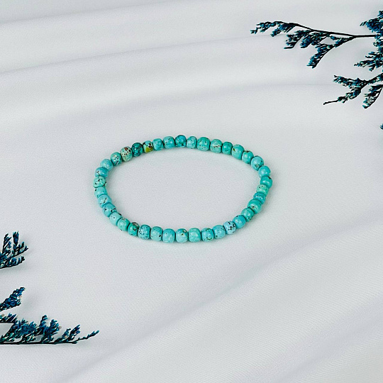 Браслет из Бирюзы, Артикул: 116529 - изображение товара №2