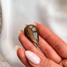 Кулон из Лабрадора, Артикул: 098122 - изображение товара №3