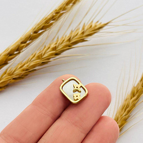 Подвеска перламутровая (1 шт), Артикул: 102316 - изображение товара №2