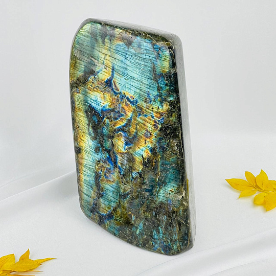 Срез (экран) из камня Лабрадор полированный, Артикул: 103507 - изображение товара №2