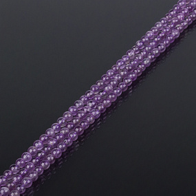 Бусины для рукоделия из Аметиста (Бразилия)