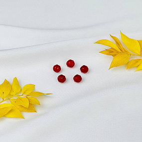 Бусины для украшений из Сердолика (5 шт), Артикул: 116769 - изображение товара №1