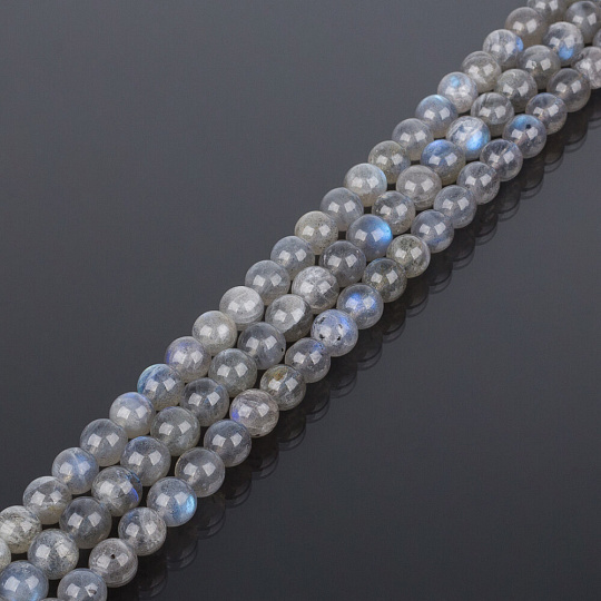 Бусины для рукоделия из Лабрадора (Мадагаскар), Артикул: 078615 - изображение товара №1