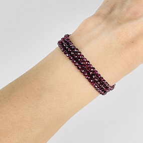 Бусины для украшений из Граната "Альмандин" огранка, Артикул: 090404 - изображение товара №2