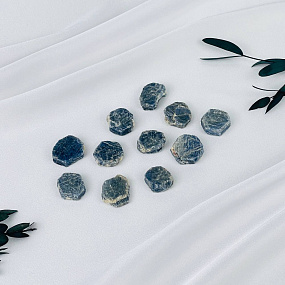 Галтовка из Сапфира (синий Корунд)