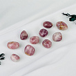 Галтовка из мадагаскарского Розового кварца (10 шт)