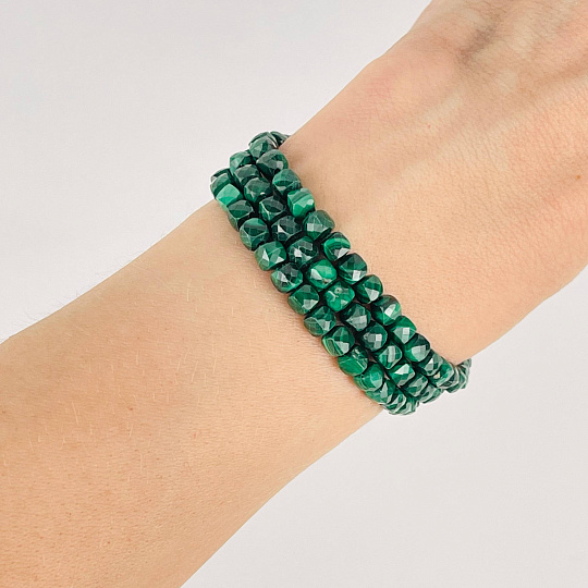 Бусины для украшений из Малахита, Артикул: 117700 - изображение товара №2