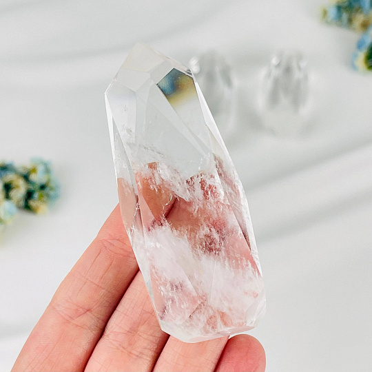 Кристалл из Горного Хрусталя сакральная геометрия Воздух, Артикул: 117497 - изображение товара №2