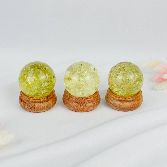 Шар из Цитрина, Артикул: 087577 - изображение товара №1