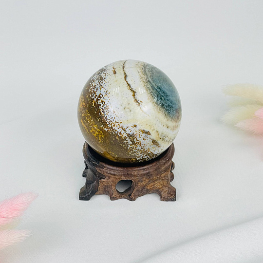 Шар из океанической Яшмы, Артикул: 080161 - изображение товара №1