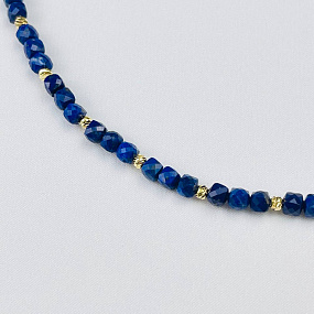 Колье из Лазурита, Артикул: 113865 - изображение товара №2