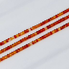 Бусины для украшений из Сердолика