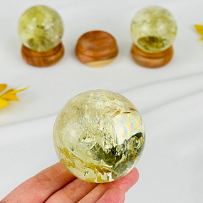 Шар из Цитрина