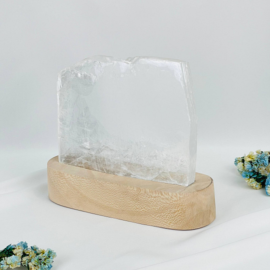 Срез Селенита на подставке, Артикул: 117458 - изображение товара №1